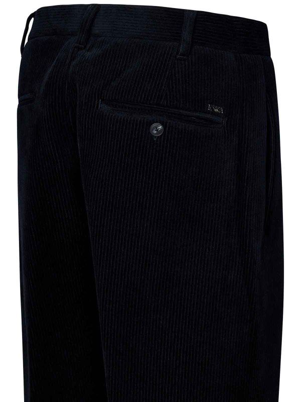 The Best Shops EMPORIO ARMANI: カジュアルトラウザー - カジュアルパンツ - ブルー