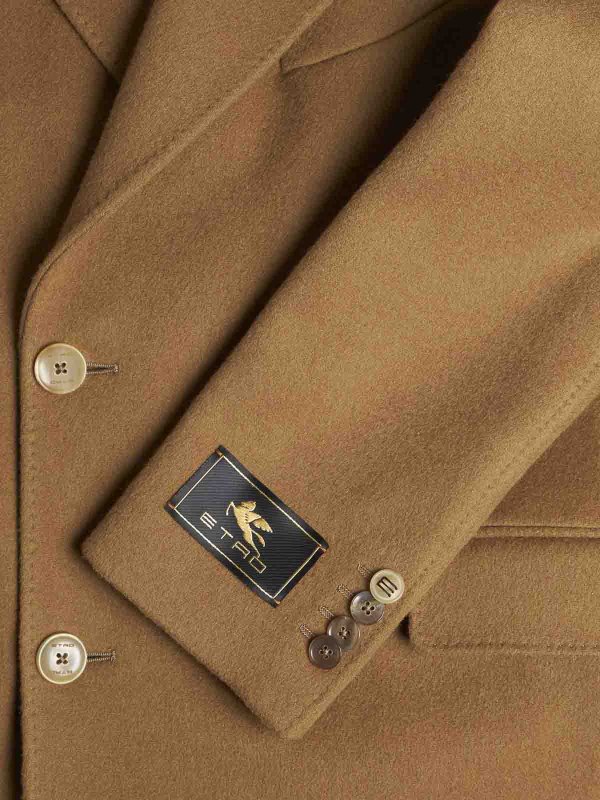 The Best Shops ETRO: short coats - Cashmere Coat