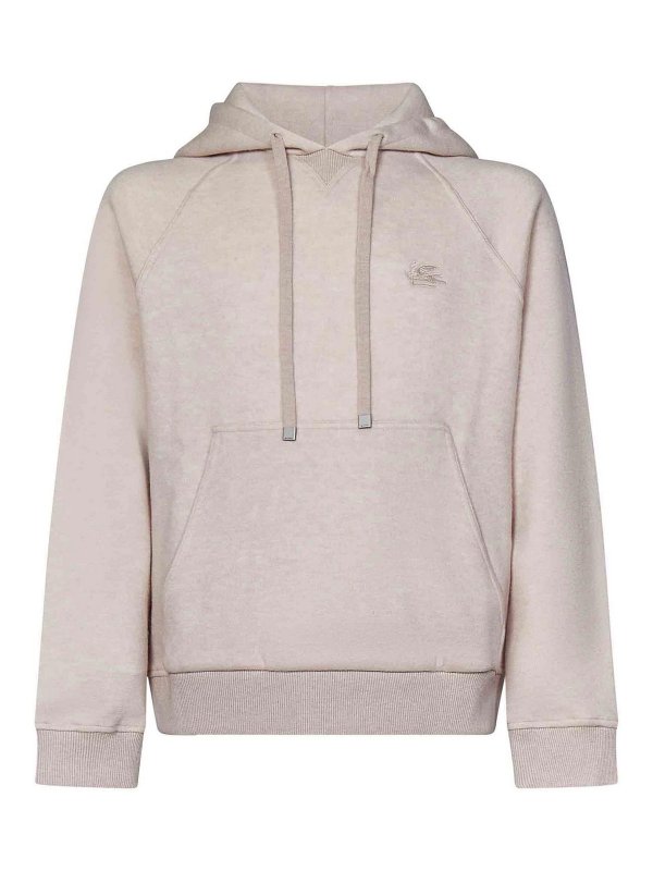 ETRO: Sudaderas y suéteres - Sudadera - Beis