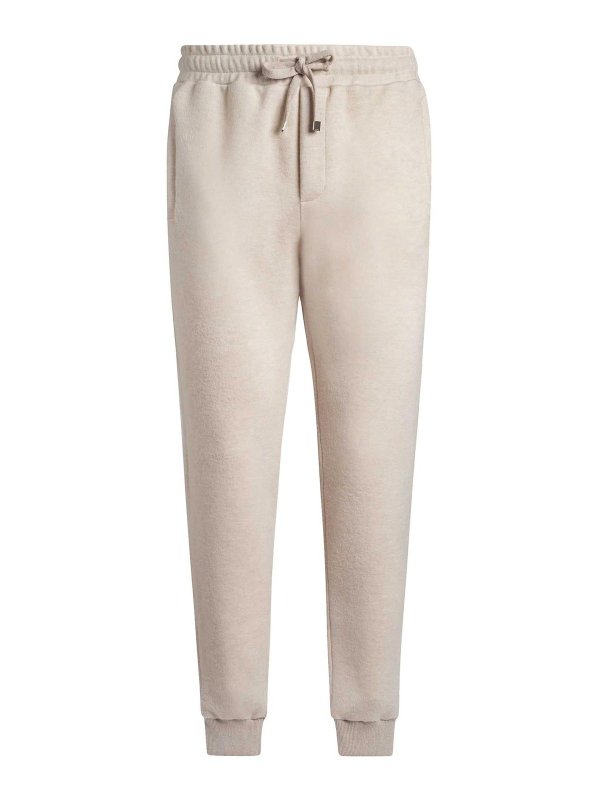 ETRO: pantaloni sport - Pantaloni Jogging Beige