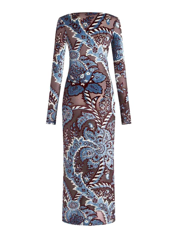 The Best Shops ETRO: マキシドレス - マキシドレス - ブルー