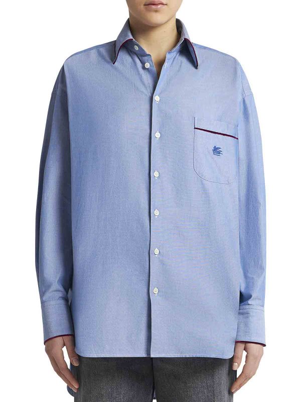 ETRO: シャツ online - シャツ - ブルー