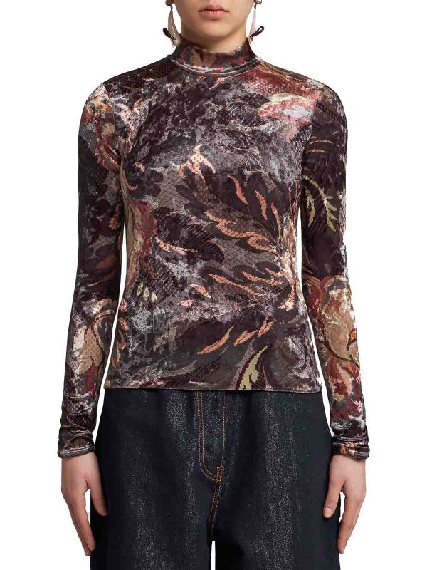 ETRO: Tops y camisetas sin mangas online - Top - Gris