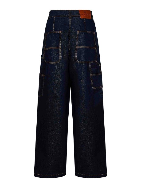 ETRO: Jeans évasés online - Jean Bootcut - Bleu
