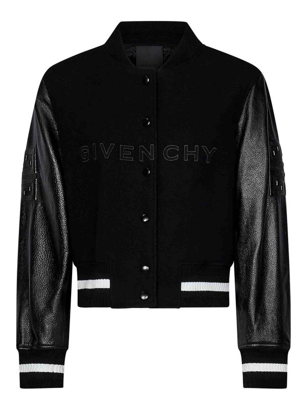 GIVENCHY: ボンバージャケット - ボンバージャケット - 黒