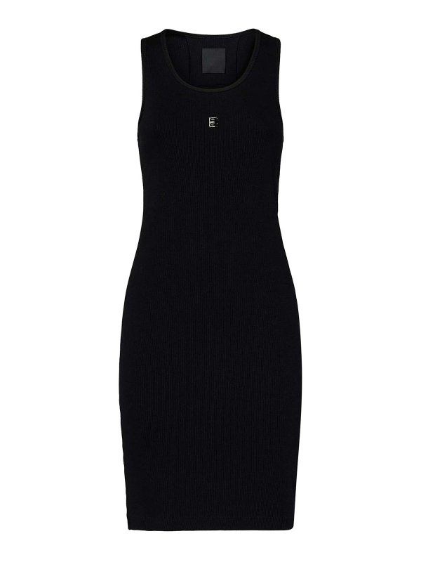 GIVENCHY: ショートドレス - ショートドレス - 黒