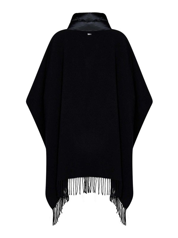 HERNO: ケープ＆ポンチョ online - ケープ/ポンチョ - 黒