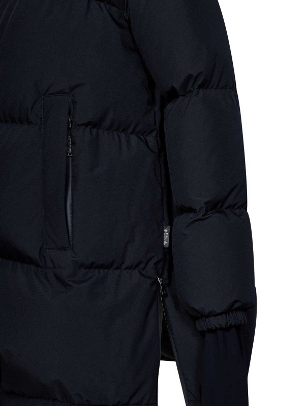 Black Quilted Gore-Tex Down Jacket shop online: HERNO