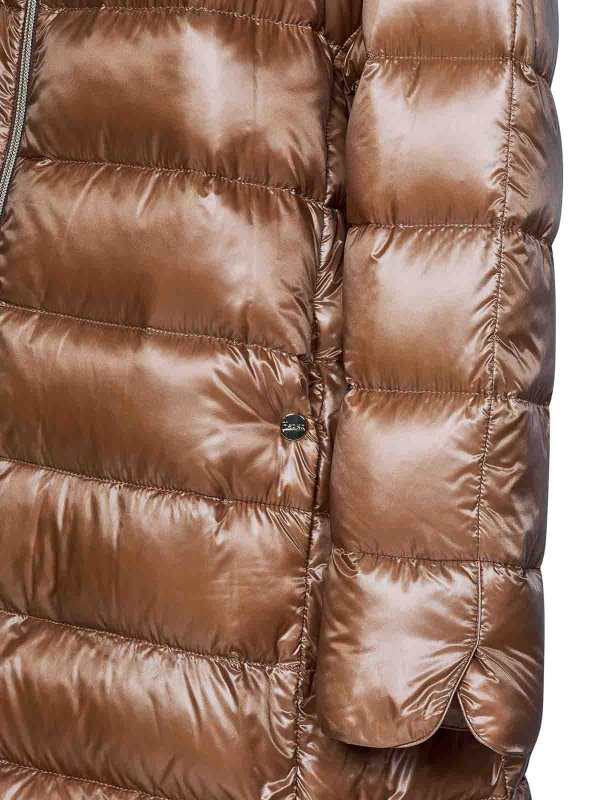 The Best Shops HERNO: Kurze Daunenjacken - Daunenjacke - Braun