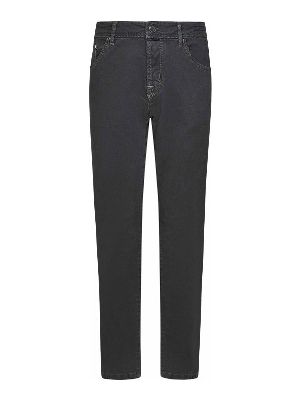 JACOB COHEN: Jeans boot-cut - Jeans Boot-Cut - Gris