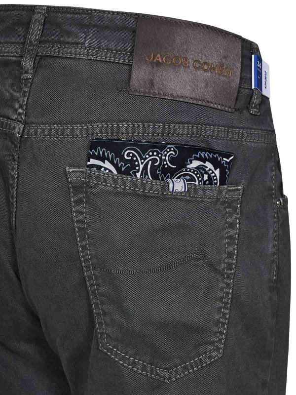 The Best Shops JACOB COHEN: Jeans boot-cut - Jeans Boot-Cut - Gris