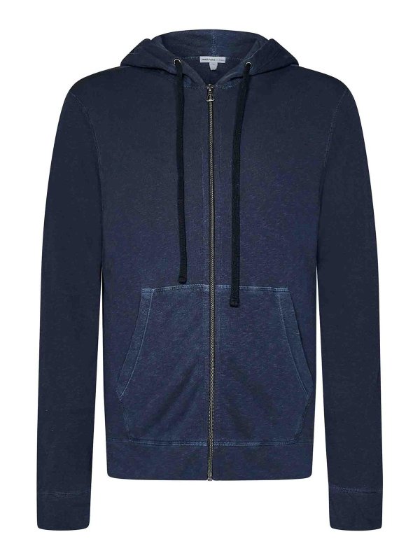 JAMES PERSE: Sweatshirts und Pullover - Sweatshirt - Blau
