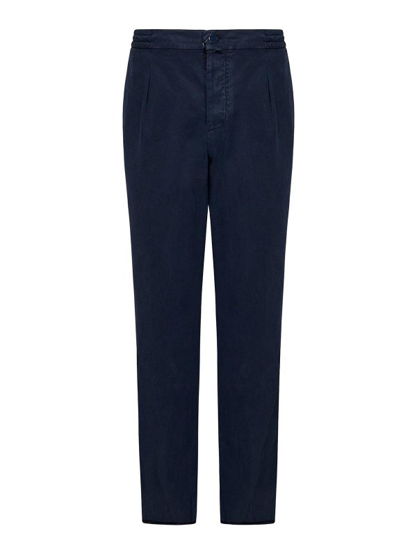 KITON: カジュアルトラウザー - カジュアルパンツ - ブルー