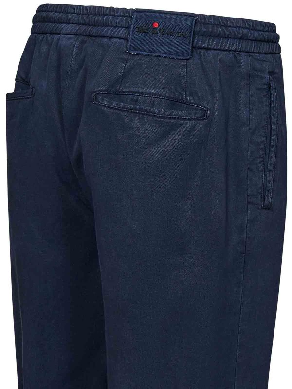 The Best Shops KITON: カジュアルトラウザー - カジュアルパンツ - ブルー