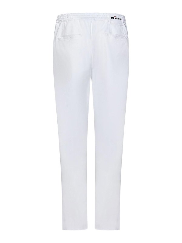 KITON: カジュアルトラウザー online - カジュアルパンツ - 白