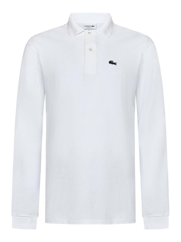 LACOSTE: polo - L1212 Polo a maniche lunghe
