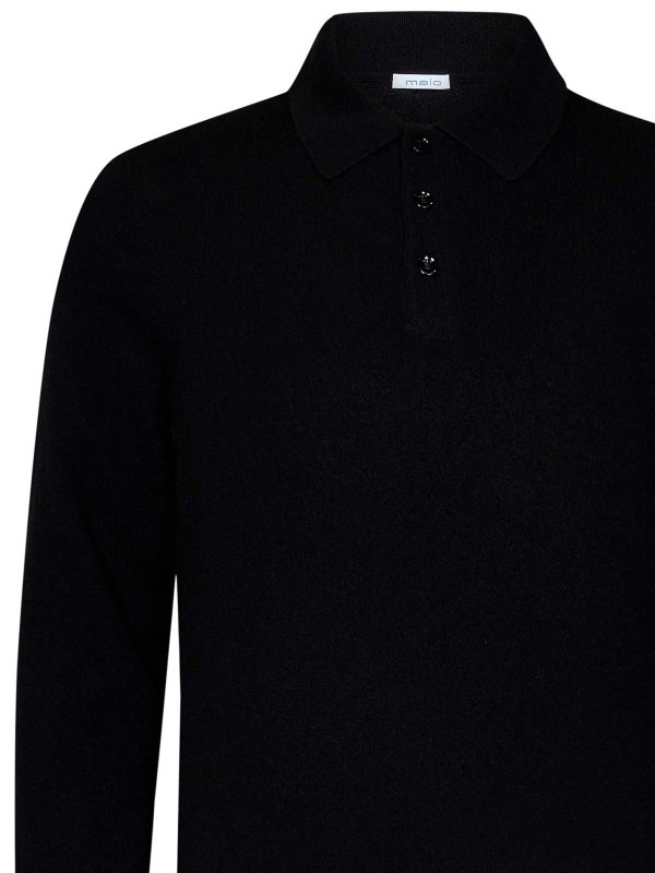 The Best Shops MALO: Polos - Polo - Negro