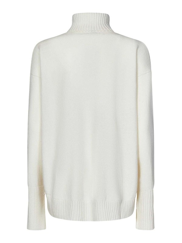 MALO: Col roulé & Col polo online - Pull Col Roulé - Blanc