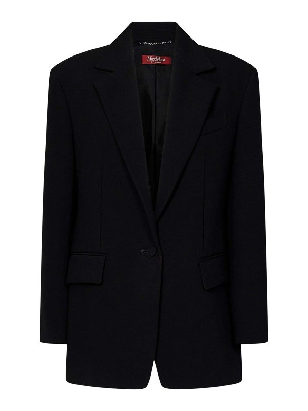 Max Mara: Blazer - Blazer - Schwarz