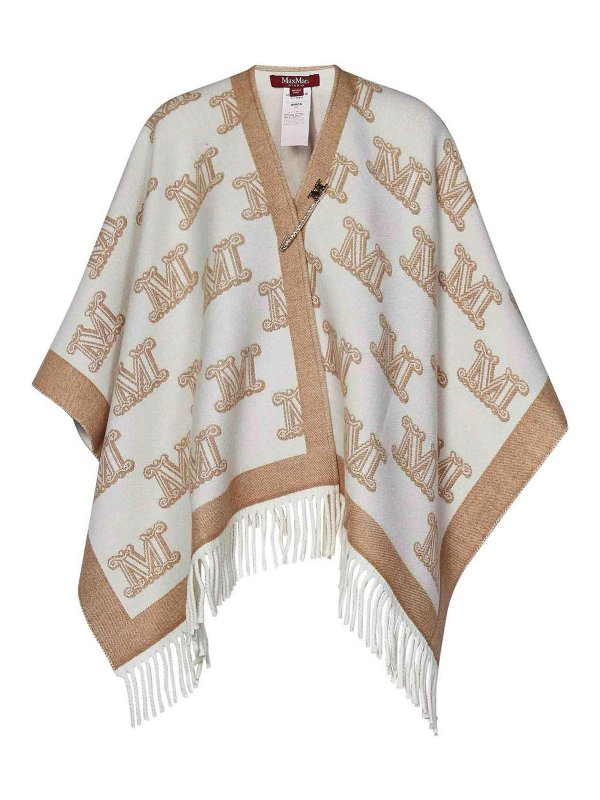 Max Mara: Capes &  Ponchos - Wool cape