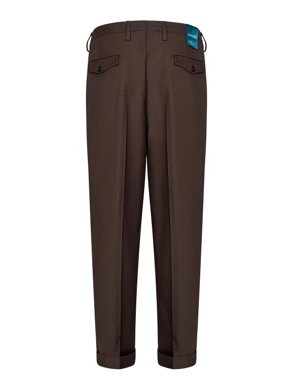 MICHAEL COAL: カジュアルトラウザー online - カジュアルパンツ - ブラウン