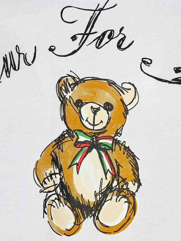 The Best Shops MOSCHINO: T-shirts - T-Shirt - Weiß