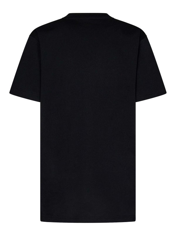 MOSCHINO: t-shirt online - T-shirt oversize nera