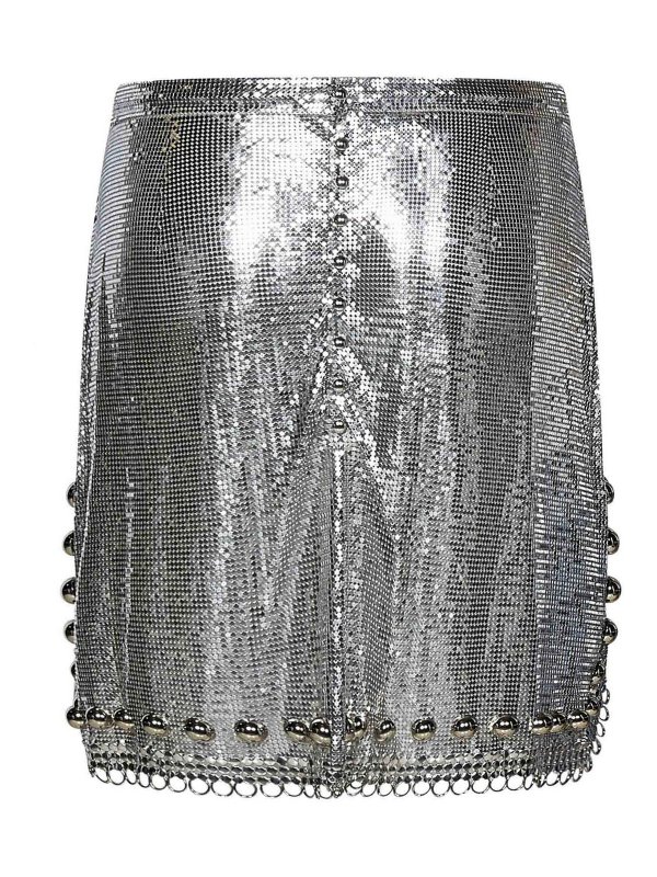 RABANNE: ミニスカート online - ミニスカート - 銀