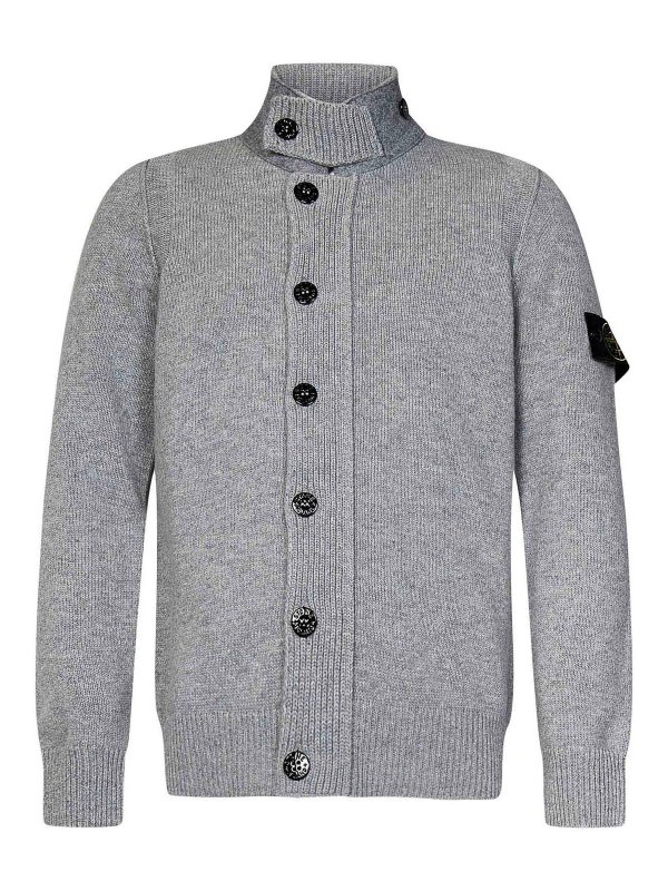 STONE ISLAND: cardigan - Cardigan