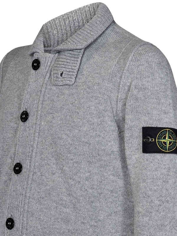 The Best Shops STONE ISLAND: cardigan - Cardigan