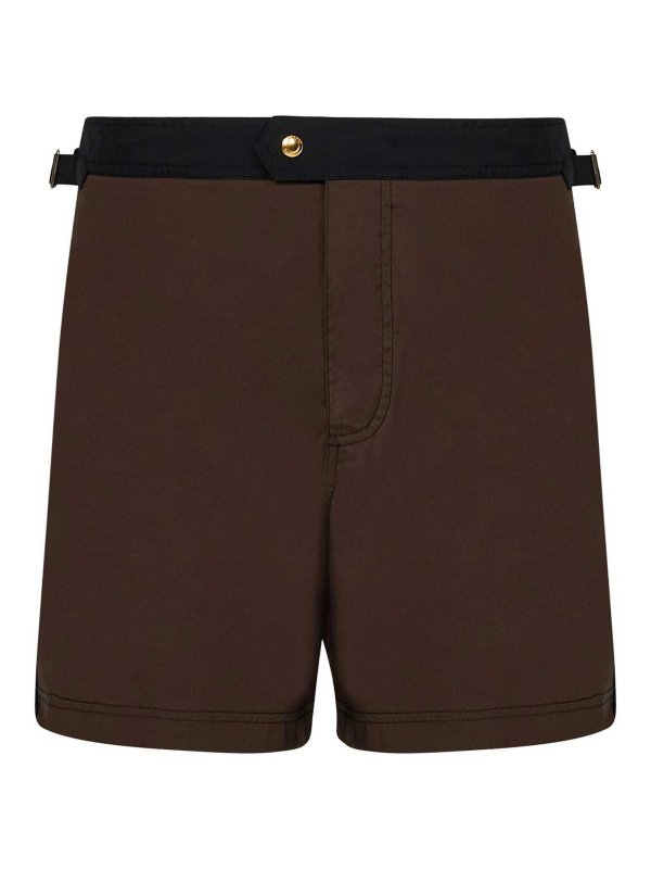TOM FORD: Shorts - Short - Marron