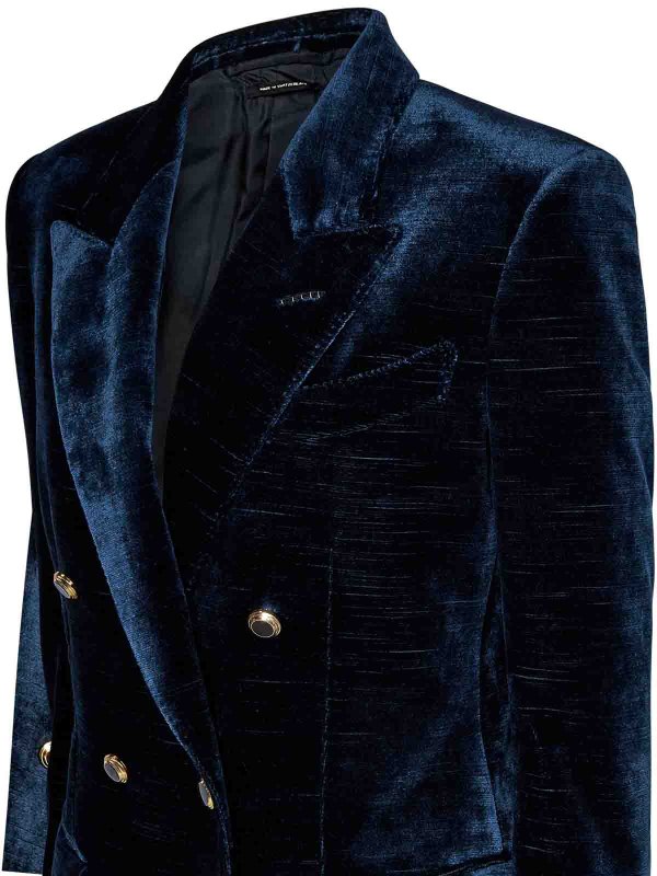 The Best Shops TOM FORD: blazers - Double-Breasted Blazer