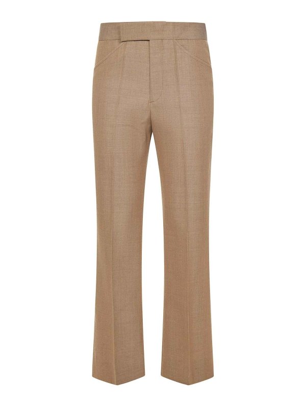 VICTORIA BECKHAM: Pantalons casual - Pantalons Décontractés - Beige