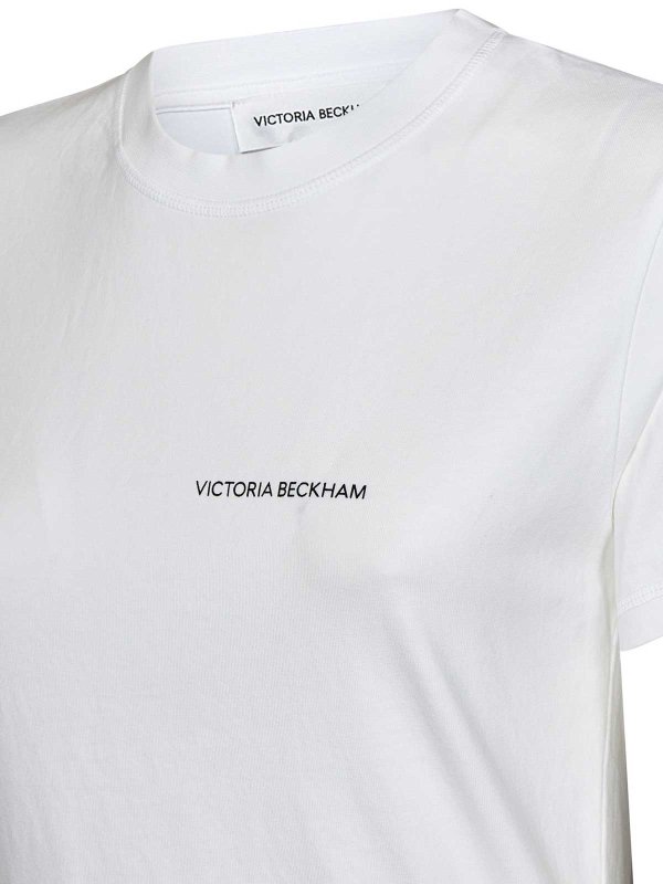 The Best Shops VICTORIA BECKHAM: t-shirt - T-shirt bianca