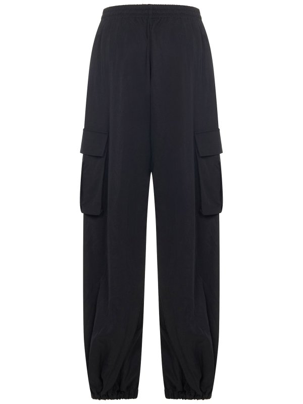 The Best Shops Y-3: casual trousers - Loose Fit Cargo Trousers