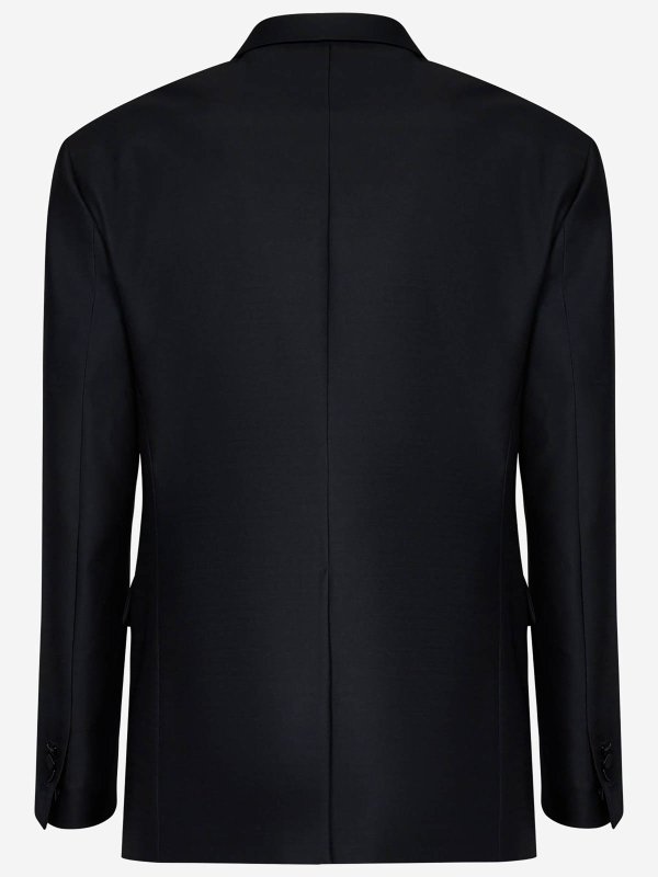 Black Wool And Silk Smoking Suit shop online: DSQUARED2