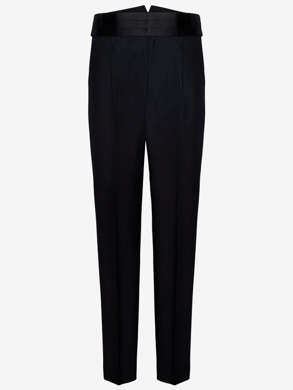 DSQUARED2 buy online Black Wool And Silk Smoking Suit