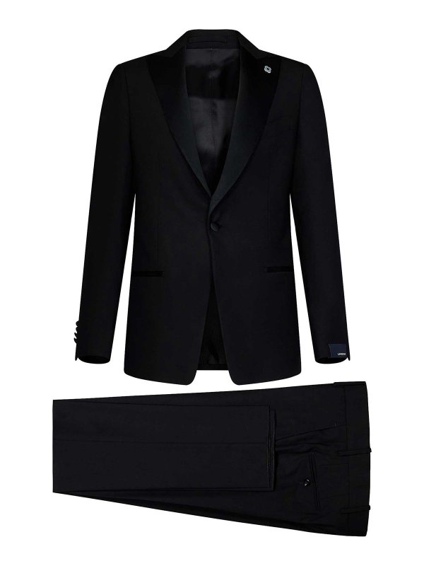 LARDINI: フォーマルスーツ - フォーマルスーツ - 黒