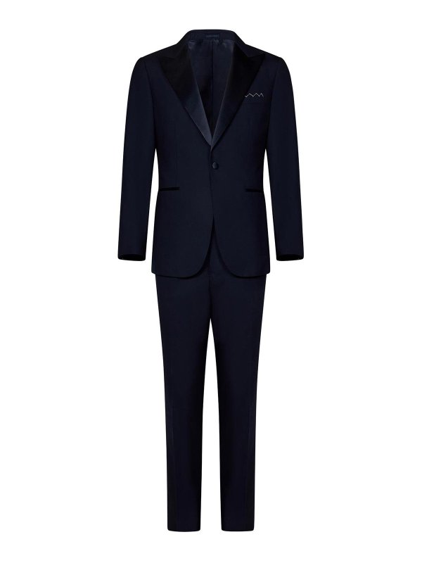 LOW BRAND: Elegante Anzüge - Eleganter Anzug - Blau