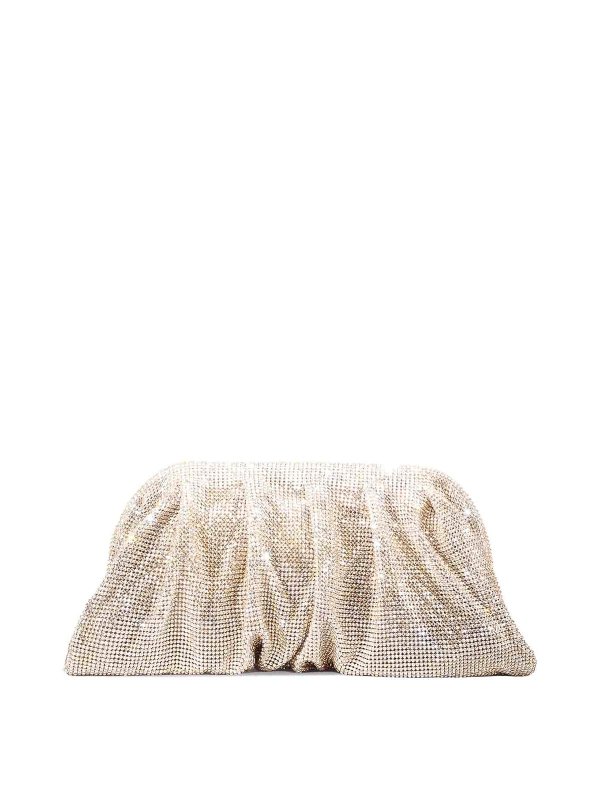 BENEDETTA BRUZZICHES: Bolso clutch - Bolso Clutch - Beis