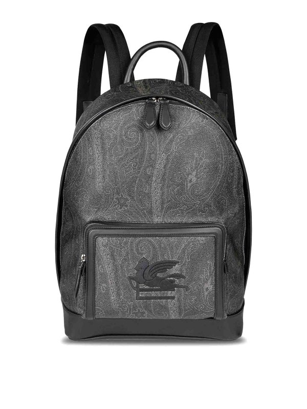 ETRO: zaini - Zaino Nero