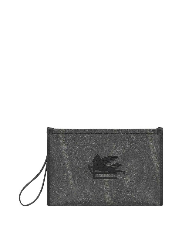 ETRO: clutches - Paisley clutch