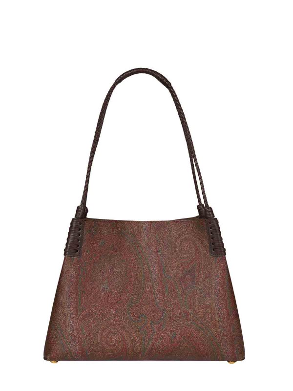 Libra Small Brown tote shop online: ETRO