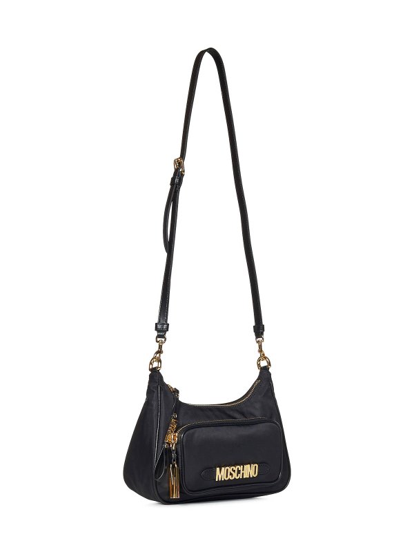 MOSCHINO: ショルダーバッグ online - ショルダーバッグ - 黒
