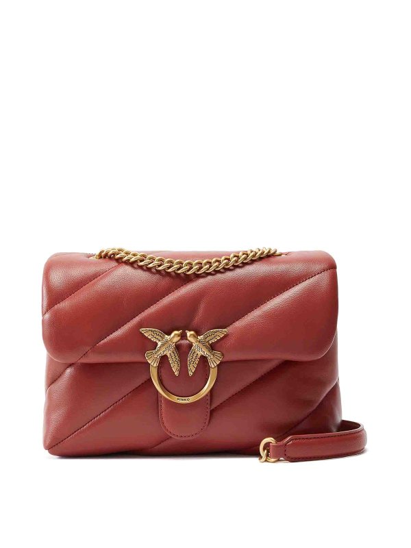 Pinko: Bolsos de hombro - Bolsa De Hombro - Naranja