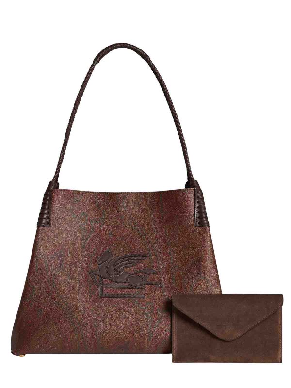 ETRO: Sacs à main online - Sac Cabas - Marron
