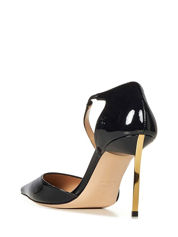 The Best Shops TOM FORD: court shoes - Newton Black Patent Calf Leather Pumps