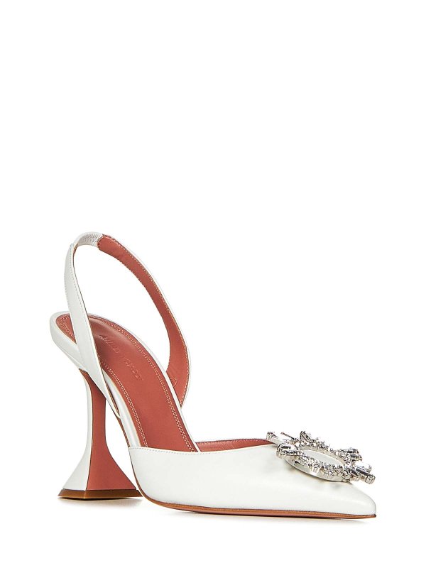 AMINA MUADDI: パンプス online - パンプス - 白