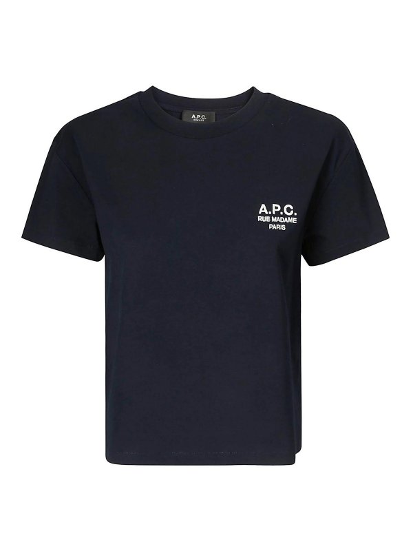 A.P.C.: Camisetas - Camiseta - Azul