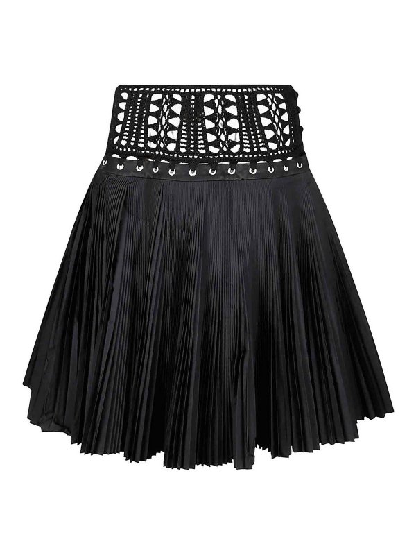 CHOPOVA LOWENA: ニーレングススカート＆ミディ丈 - 膝丈/ミディスカート - 黒